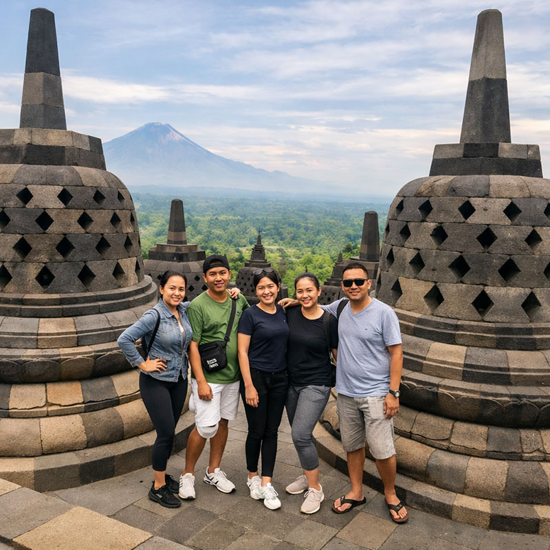 Candi Borobudur – Tiket Struktur Candi